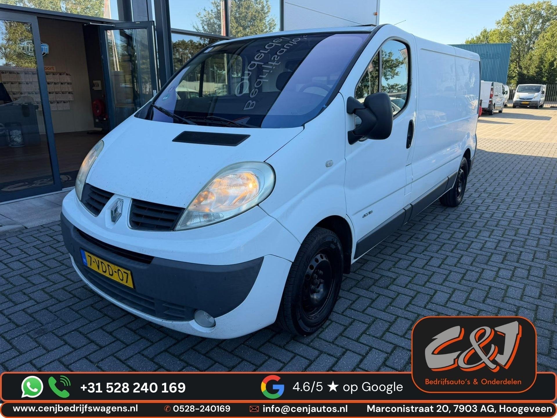 Renault Trafic 2.0 dCi T29 L2H1 trekhaak l MARGE, Auto diversen, Overige carrosserieën, Renault, Wit, Postbus 75784
1118 ZX  Schiphol-Rijk, NL