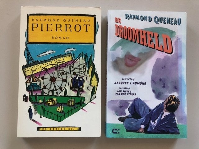 Raymond Queneau: Pierrot / De droomheld, Ophalen of Verzenden, Zo goed als nieuw