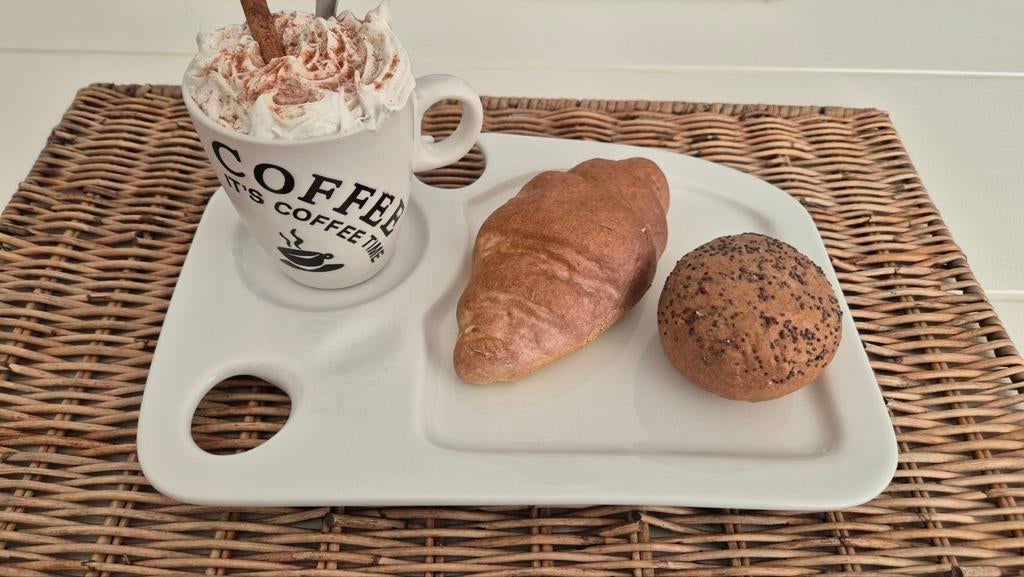 Villeroy & Boch bord voor ontbijt, lunch of dessert, Huis en Inrichting, Keuken | Servies, Zo goed als nieuw, Bord(en), Effen