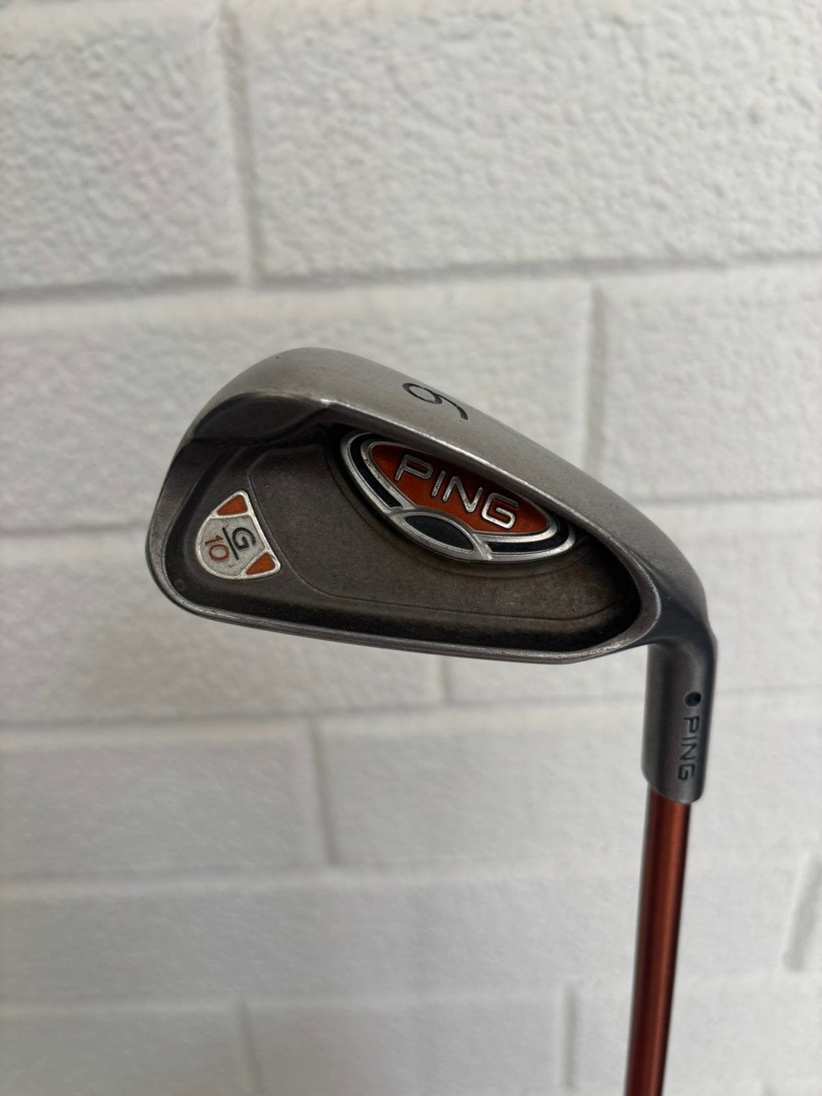 Ping G10 Ijzer 6 | Black Dot | R Flex, Ping, Zo goed als nieuw, Club, Ping