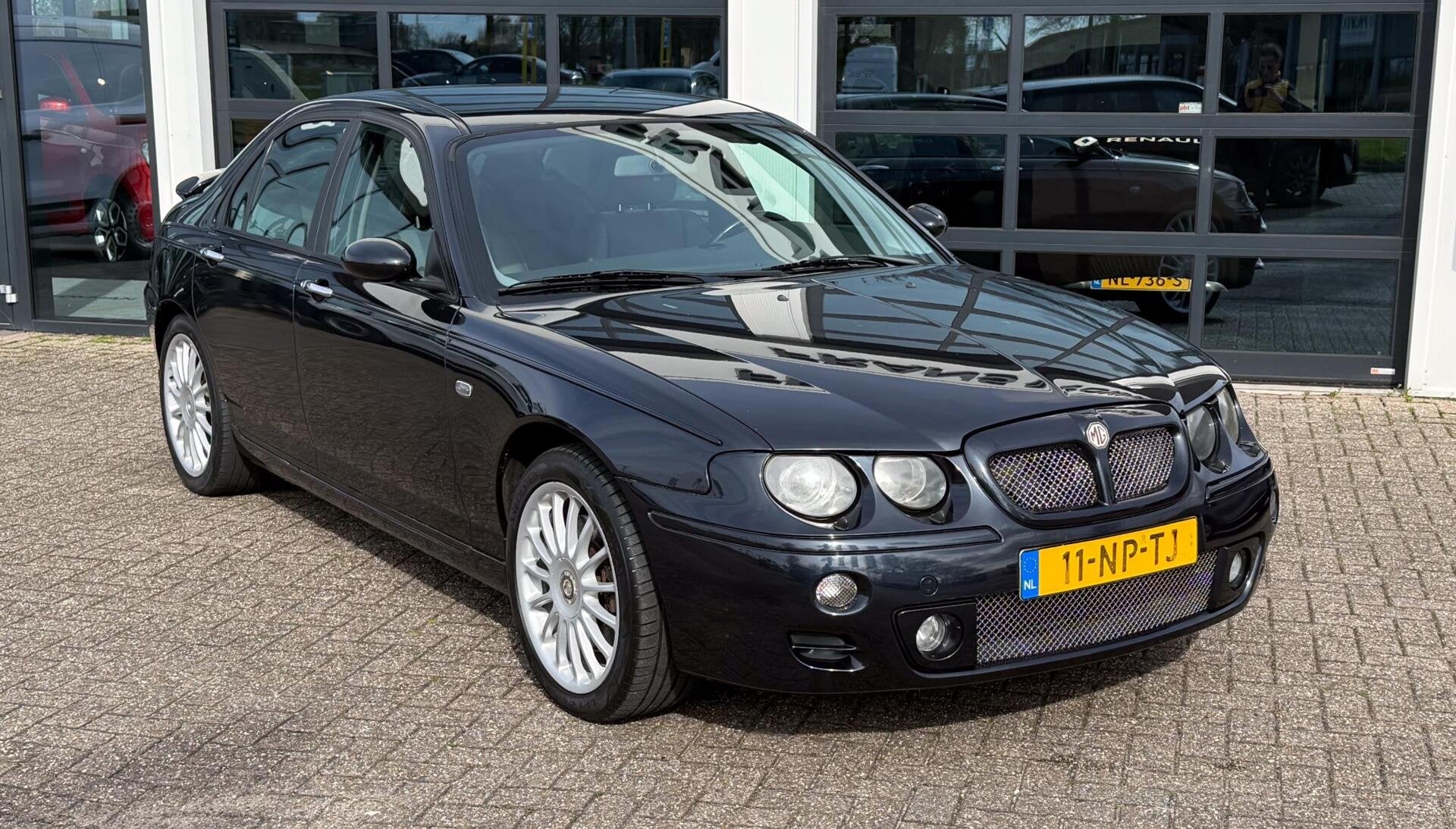 MG ZT 2.5 V6 190 ✅1e eigenaar ✅ NL auto ✅89.000km (NAP, Auto's, MG, Voorwielaandrijving, Gebruikt, Zwart, Bedrijf