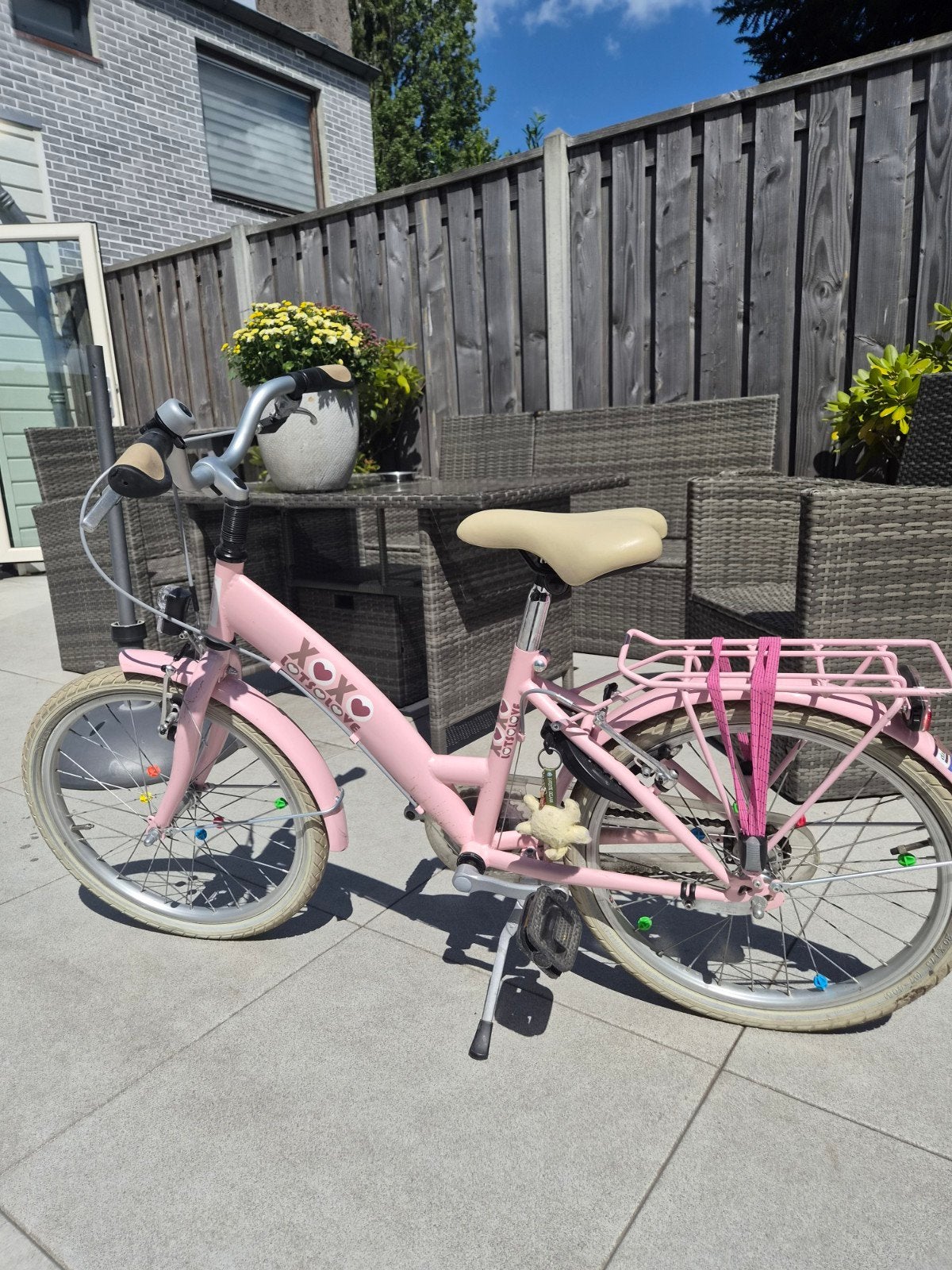 Roze kinderfiets 20 inch - XOXO, Ophalen, Gebruikt, 20 inch of meer, XOXO