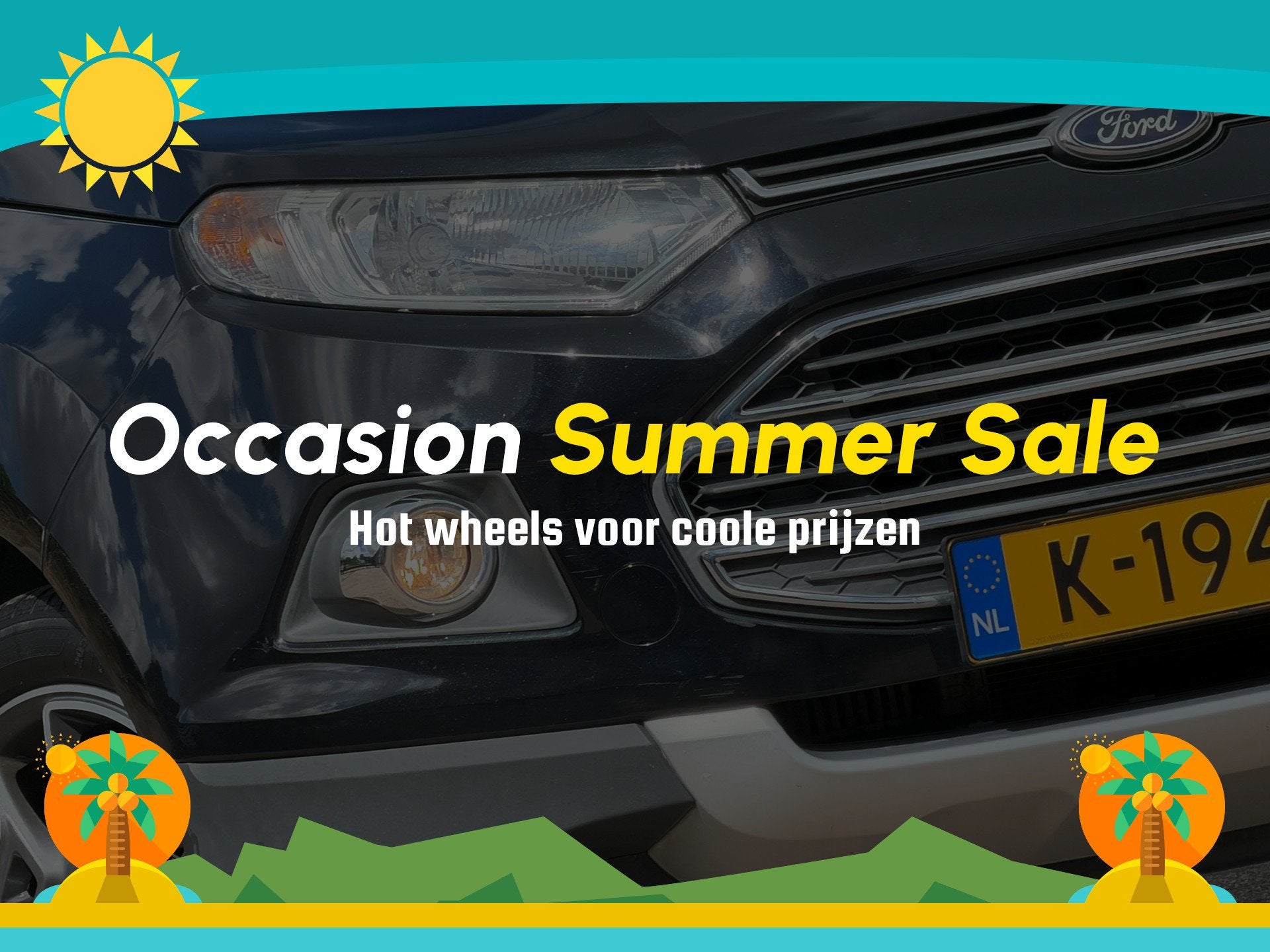 Ford EcoSport 1.0 EcoBoost Titanium - Panther Black - Nav/Wi, Auto's, Voorwielaandrijving, Automatische klimaatregeling, 125 pk