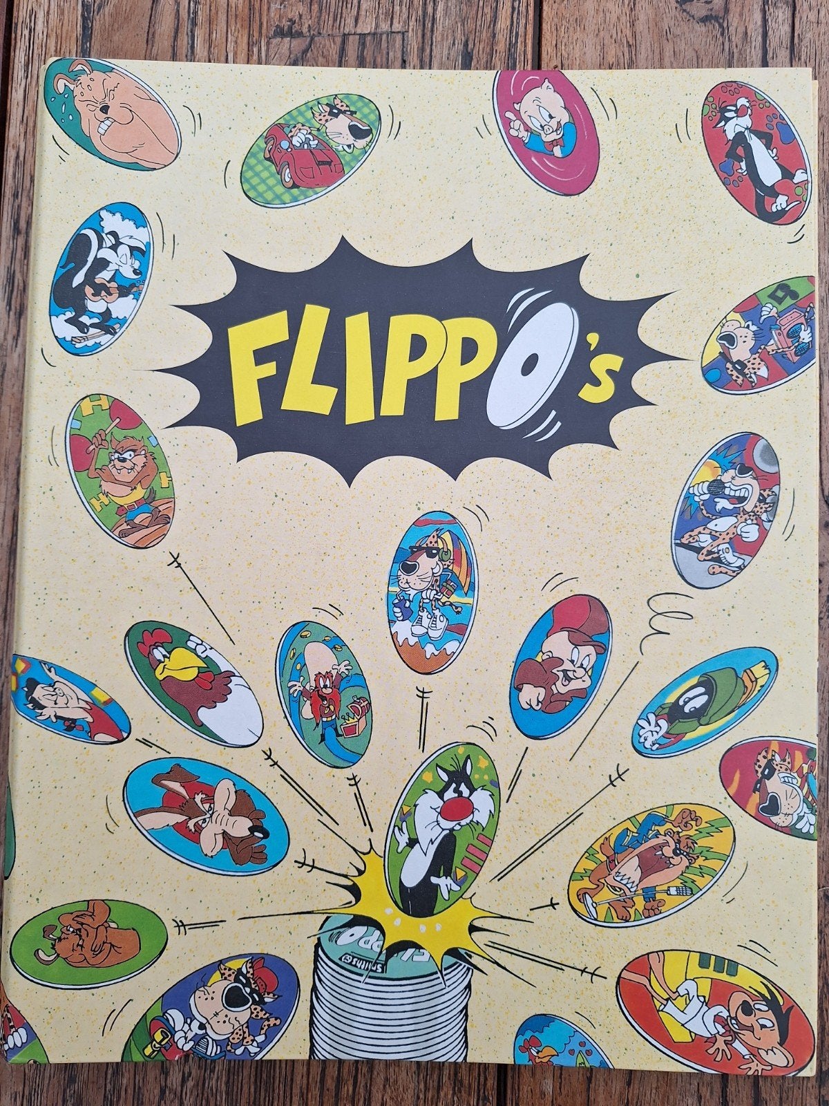 Flippo's album - Looney Tunes - Niet compleet, Ophalen of Verzenden, Looney Tunes, Map, Album of Poster, Met verzamelmap(pen)