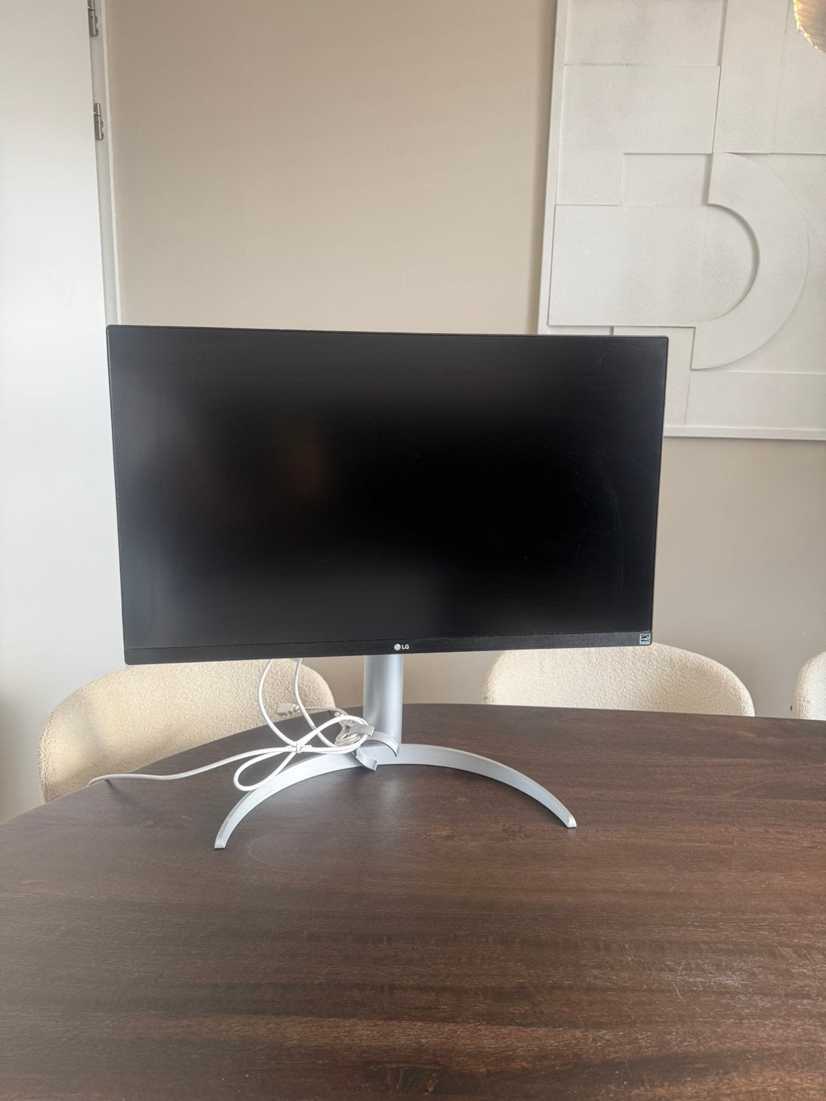 Monitor LG 27UP850K-W 4K (UHD), Computers en Software, Monitoren, Ophalen, IPS, 60 Hz of minder, Ultra HD (4K)