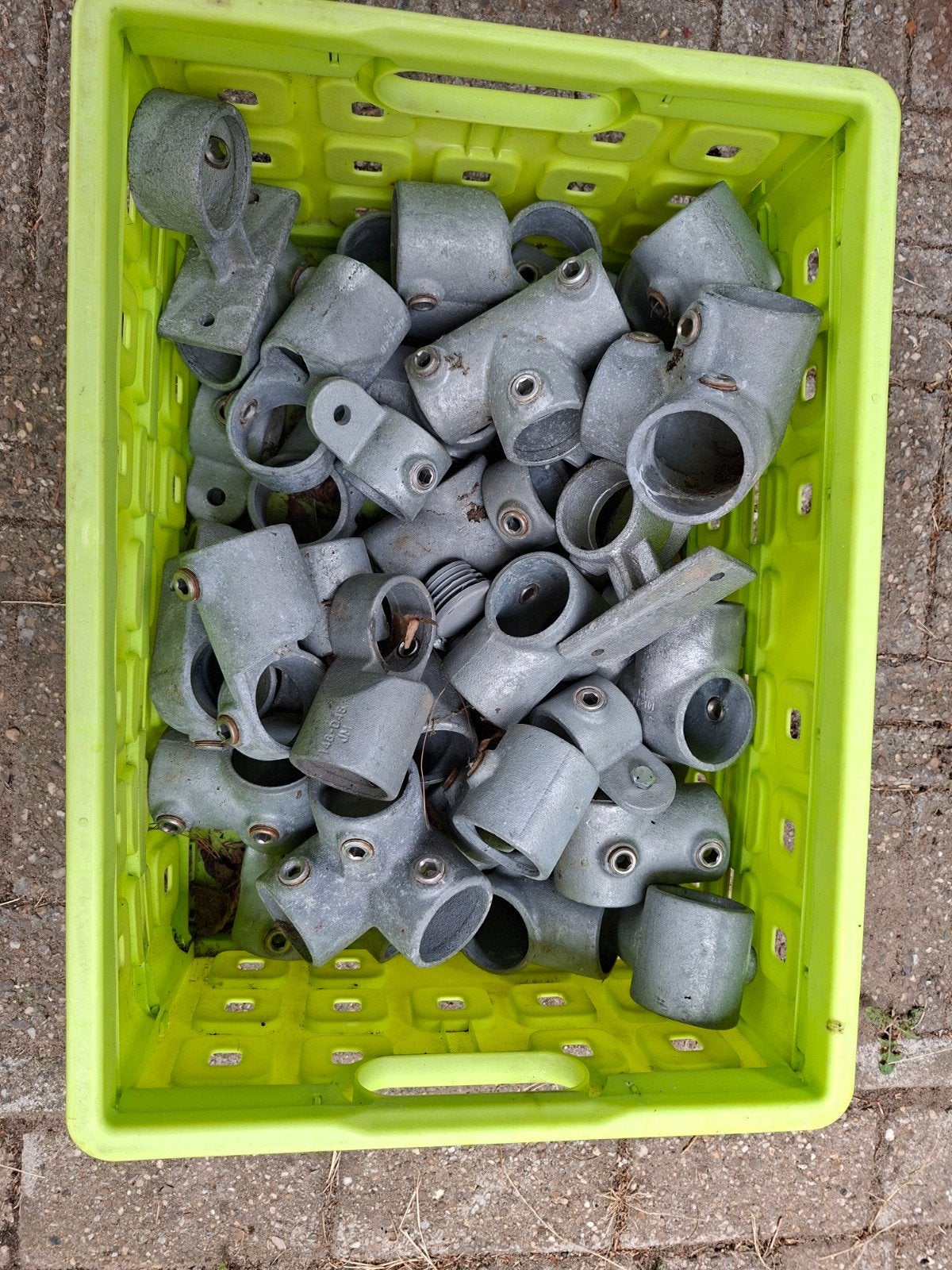 30 stuks gebruikte koppelstukken, Ophalen of Verzenden, Gebruikt, Overige typen