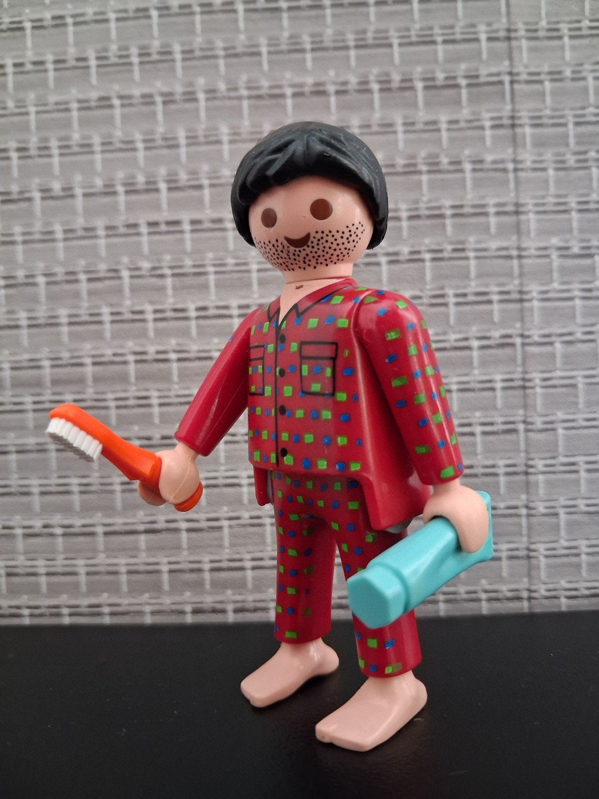 playmobil figures, in pyama tanden poetsen set 5458, Complete set, Ophalen of Verzenden, Zo goed als nieuw, City life