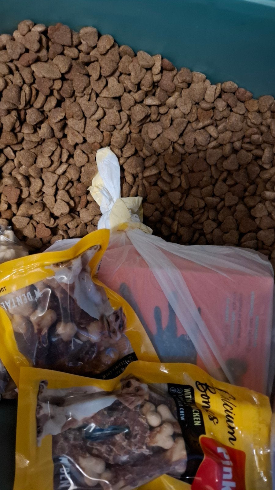 brokjes en koekjes, Ophalen, Hond