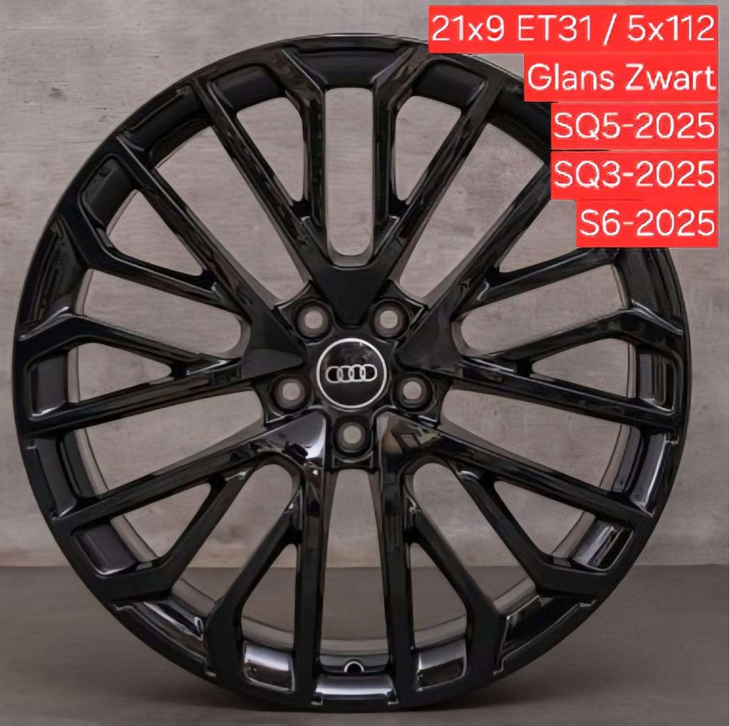5x112 21inch Velgen Audi A5 A6 Q5 Q7 Q8 RSQ5 RSQ7 S6 E-Tron, Auto-onderdelen, Banden en Velgen, Niet ingevuld, Velg(en), Niet ingevuld