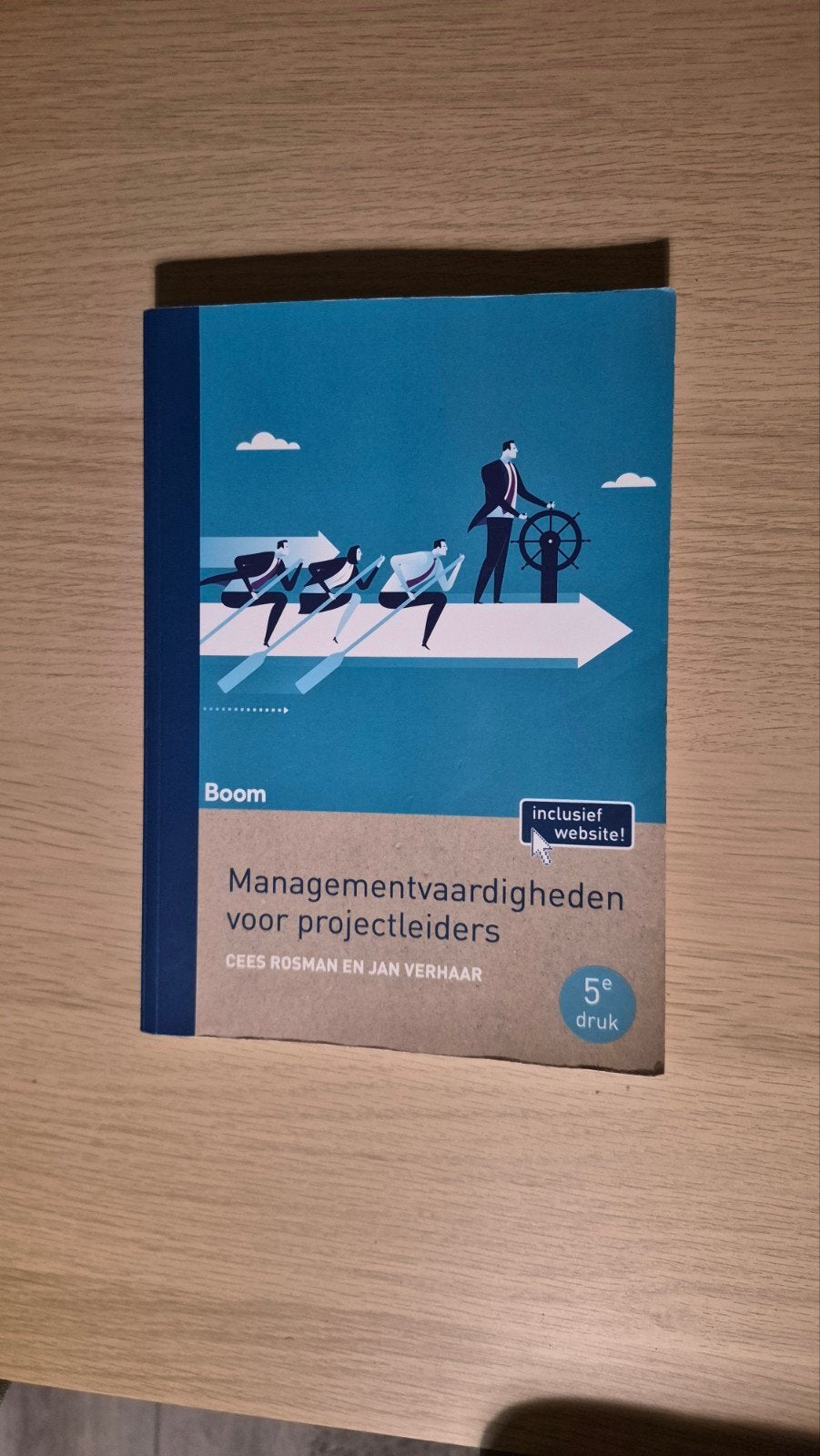 Managementvaardigheden voor projectleiders - 5e druk, Cees Rosman en Jan Verhaar, Zo goed als nieuw, Gamma, HBO