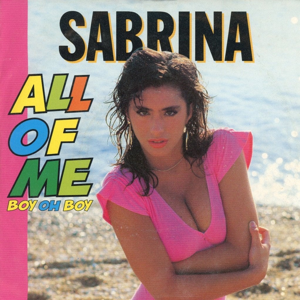 S Sabrina - All Of Me, Cd's en Dvd's, Gebruikt, Verzenden, 7 inch, Beschermende buitenhoes