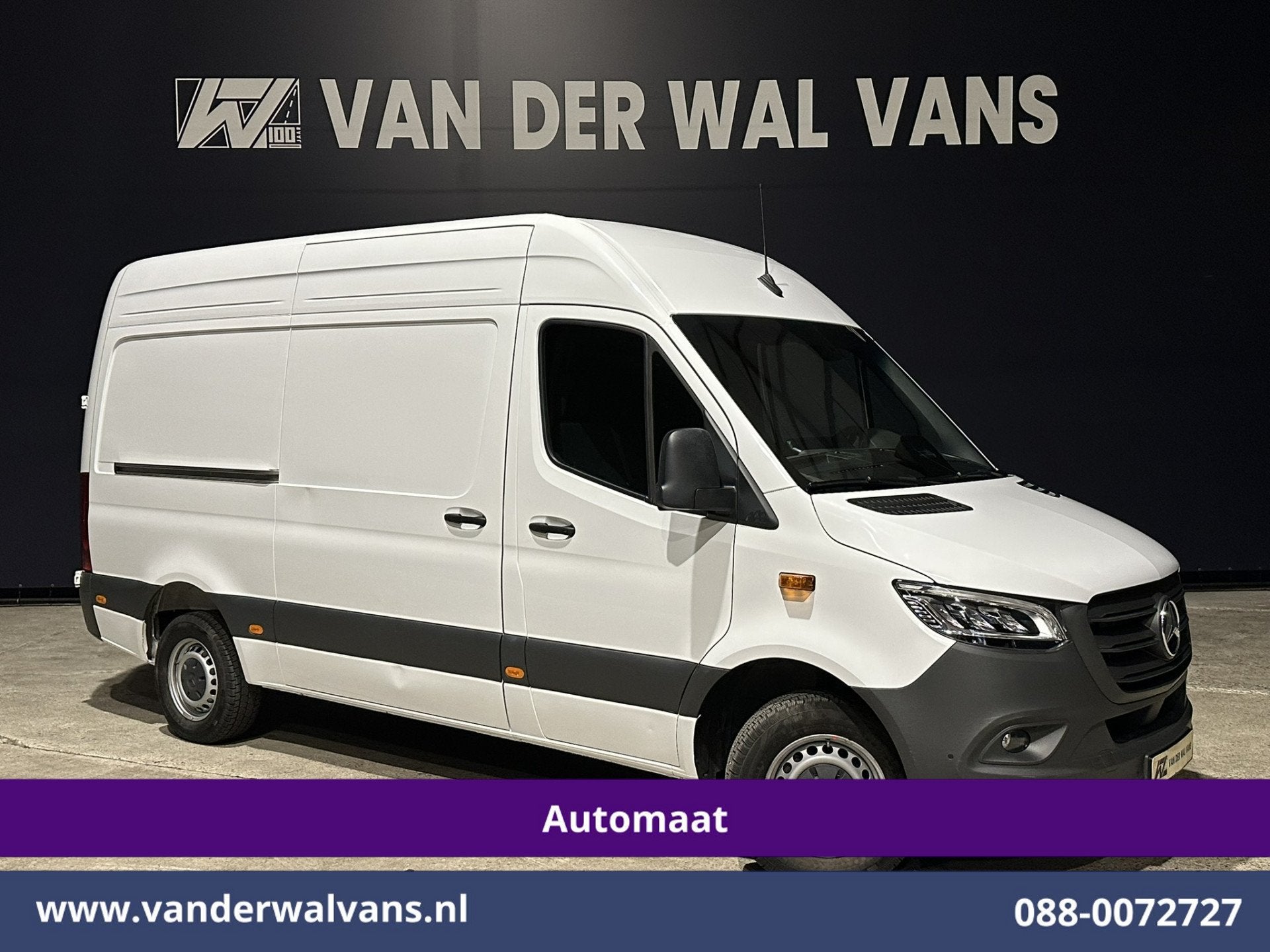 Mercedes-Benz Sprinter 317 CDI 170pk 9G-Tronic Automaat L2H2, Auto's, Automaat, Dealer onderhouden, Gebruikt, 4 cilinders