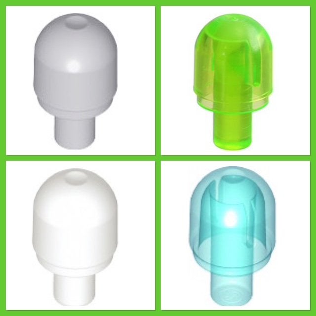 lego Lichtkap met interne staaf/ Bionicle Barraki Eye, Ophalen of Verzenden, Nieuw, Accessoire, Lego