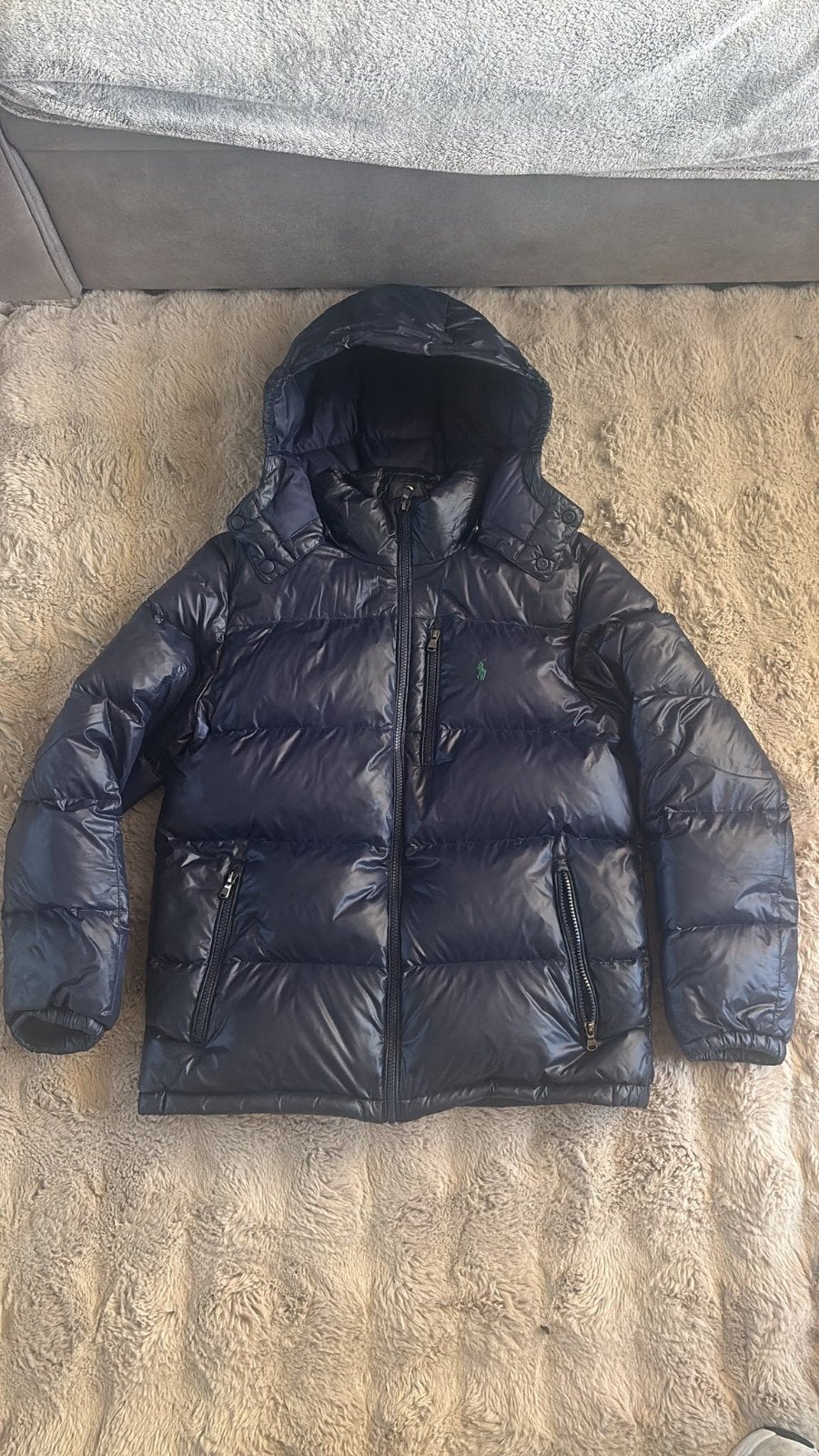 Polo Ralph Lauren Puffer Jacket - Donkerblauw, Ophalen, Blauw, Overige maten, Polo Ralph Lauren