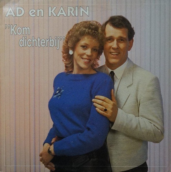 Piraten L.P. (1986) AD en KARIN - KOM DICHTERBIJ, Cd's en Dvd's, Vinyl | Nederlandstalig, LP, Gebruikt, Ophalen of Verzenden, Levenslied of Smartlap