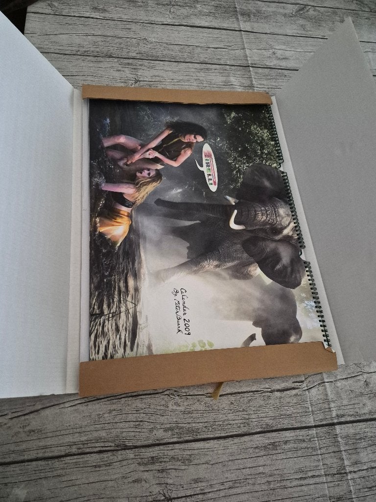Pirelli kalender 2009, Ophalen, Nieuw, Auto's