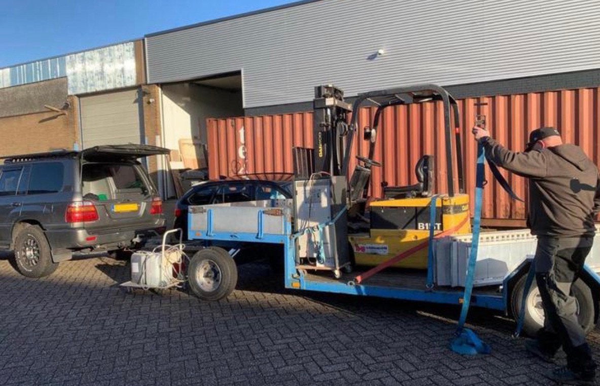 Schamelwagen/Dieplader 3,5t, Auto diversen, Ophalen, Gebruikt