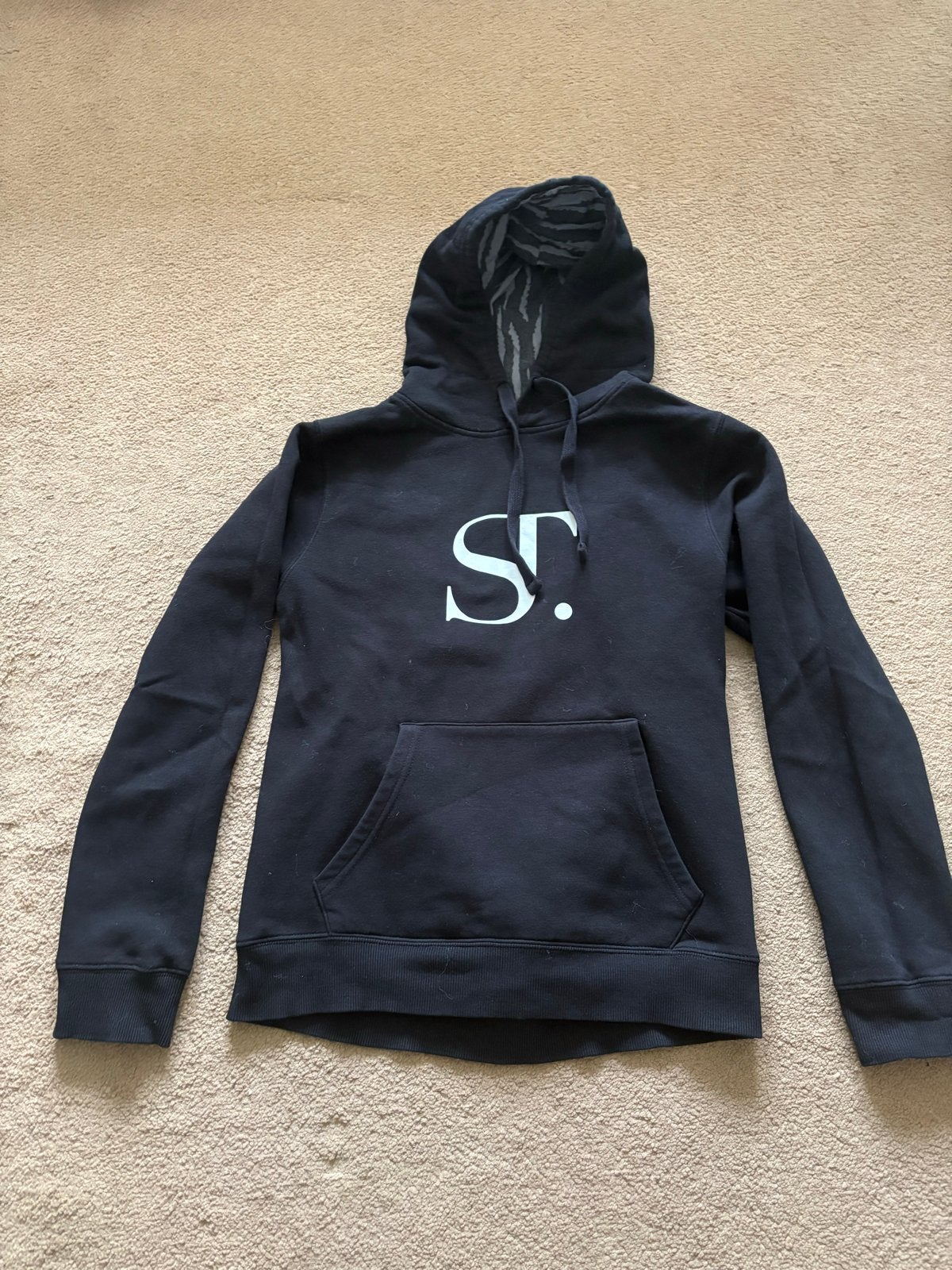 Supertrash hoodie maat S, Kleding | Dames, Ophalen of Verzenden, Zo goed als nieuw, Maat 36 (S), Zwart