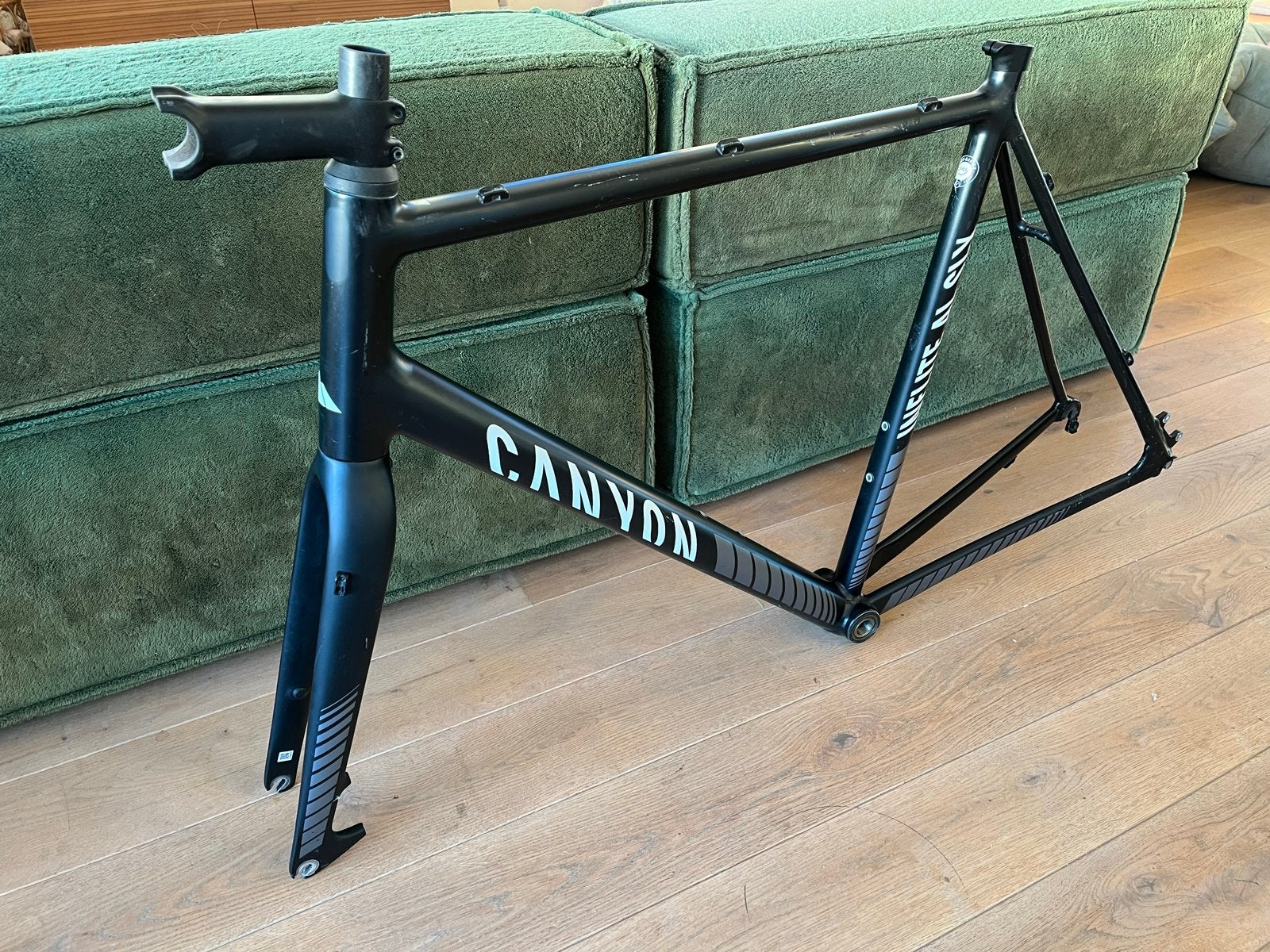 Canyon Inflite AL SLX 2XL Aluminium Cyclocross/Gravel Frames, Fietsen en Brommers, Frame, Gebruikt, Ophalen of Verzenden, Gravelbike