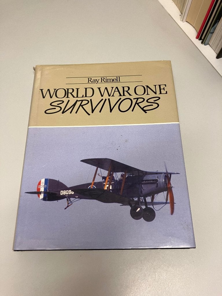 World War I Survivors, Boeken, Ophalen of Verzenden, Voor 1940, Gelezen, Luchtmacht