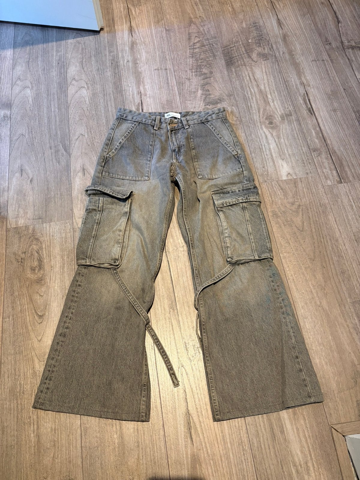 Cargo broek damea, Ophalen of Verzenden, Zo goed als nieuw, Zwart, Lang
