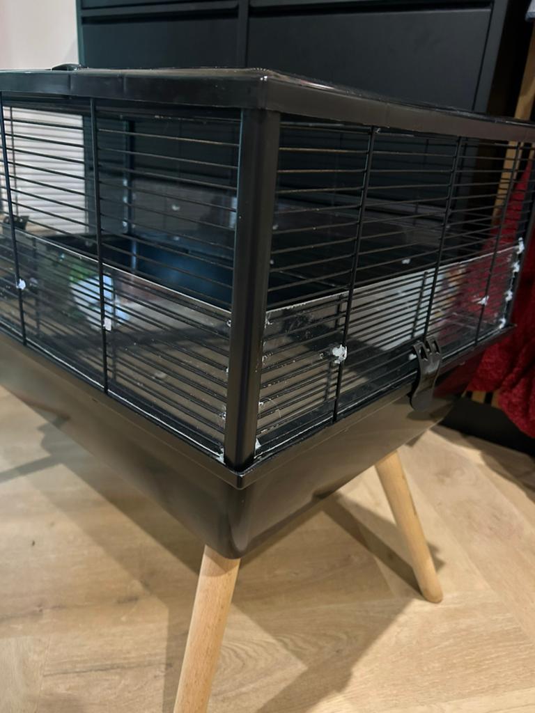 Net knaagdier of kuiken hok kooi, Kooi, Minder dan 75 cm, Zo goed als nieuw, Ophalen
