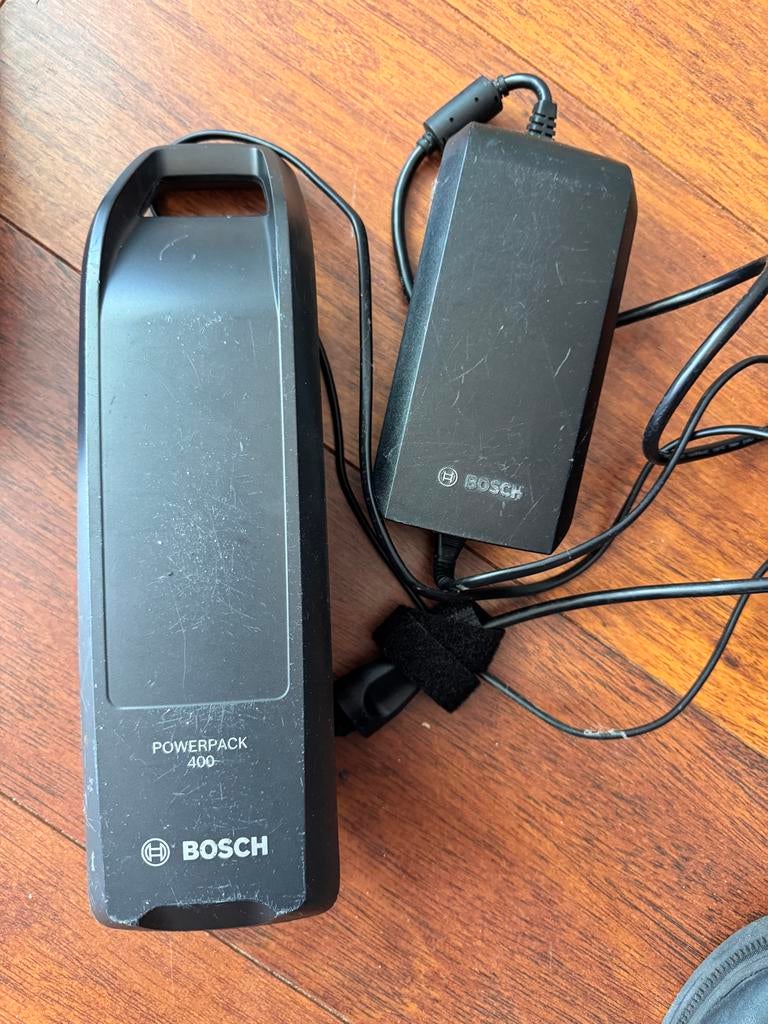 Bosch PowerPack 400 E-bike Accu met Oplader Gazelle Maki, Fietsen en Brommers, Fietsaccessoires | Fietsaccu's, Ophalen, Gebruikt