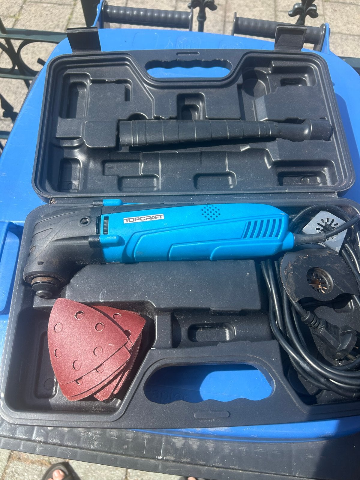 Topcraft multitool met alle hulpstukken, Ophalen of Verzenden, Gebruikt, Multitool, Overige merken