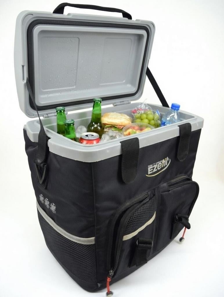 Ezetil ESC 21 Elektrische Koelbox 19L - 12V Auto/Camping, Caravans en Kamperen, Koelboxen, Ophalen of Verzenden, Zo goed als nieuw