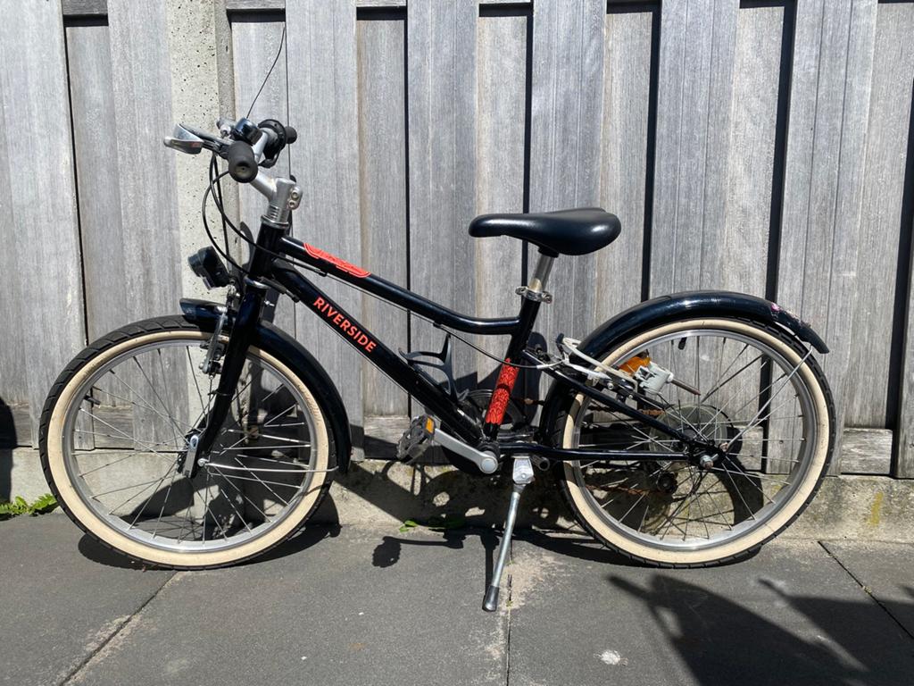 Meisjes fiets 20 inch, Ophalen, Gebruikt, 20 inch of meer