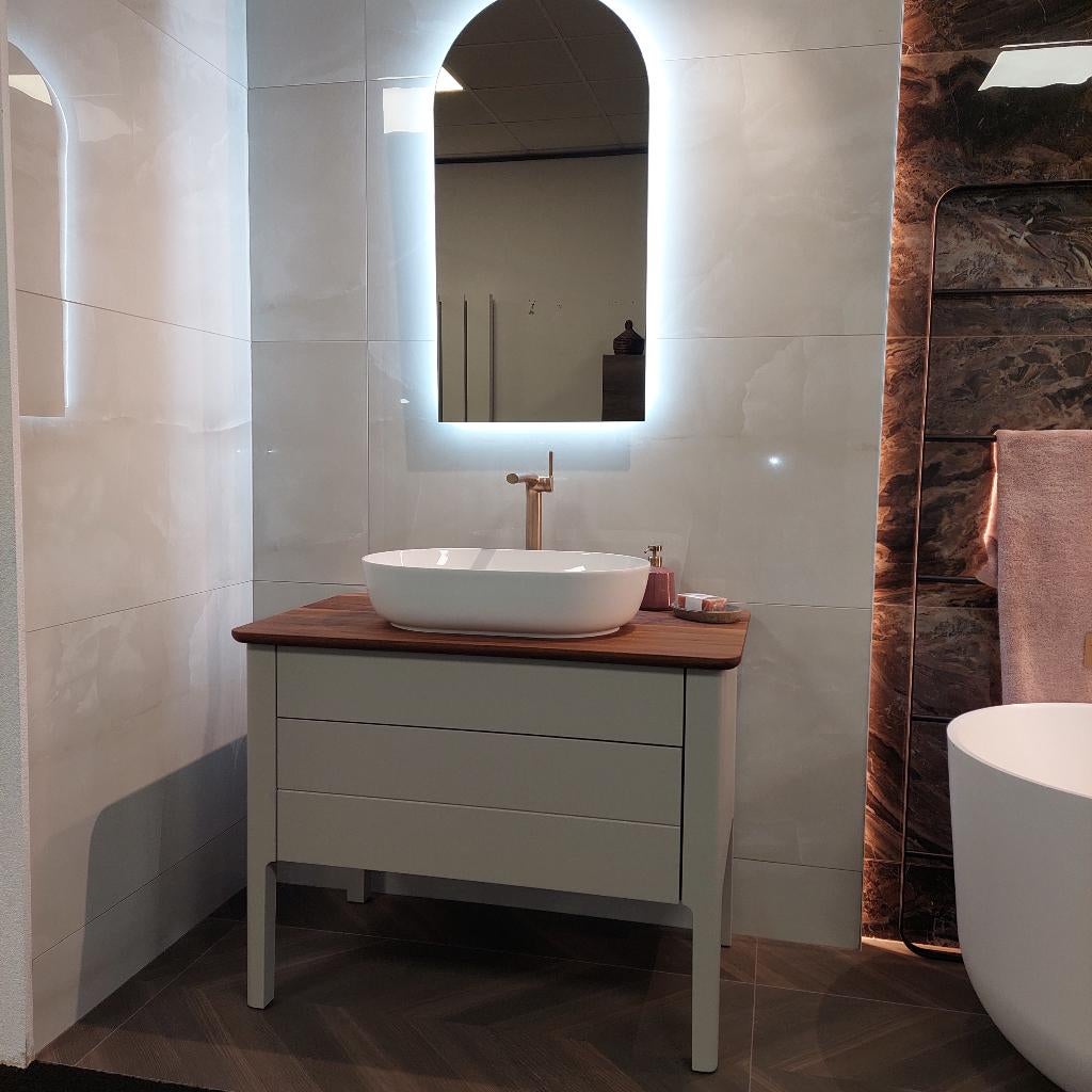 Duravit Luv badkamermeubel - showmodel, Huis en Inrichting, Badkamer | Badkamermeubels, Ophalen, Overige typen, 50 tot 100 cm