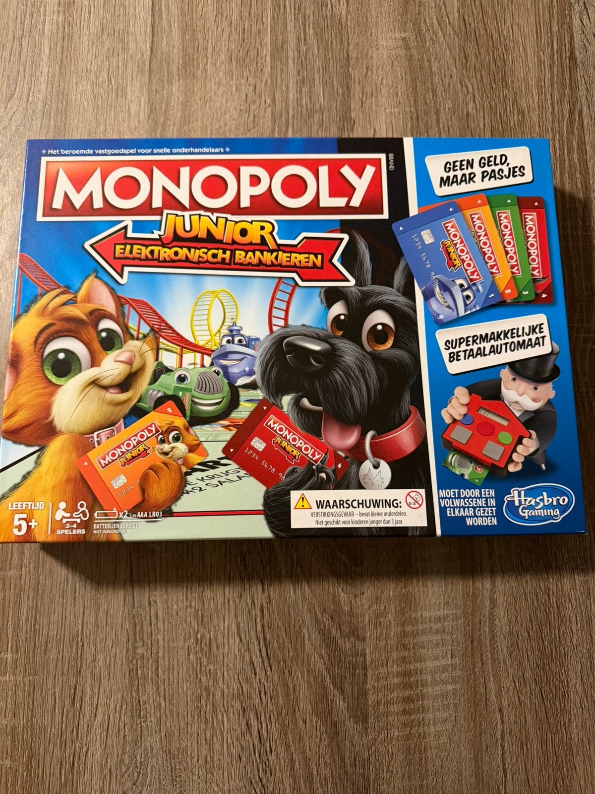Monopoly junior, Drie of vier spelers, Ophalen of Verzenden, Zo goed als nieuw