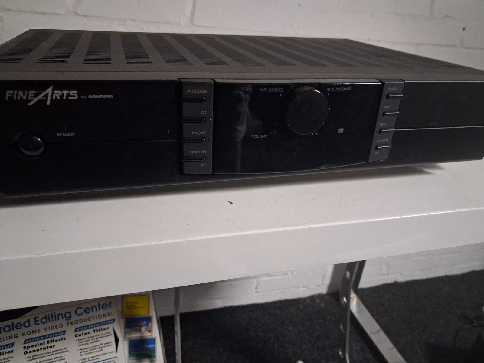 Grundig Fine Arts R11 Versterker - Klassieke Audio, Ophalen of Verzenden, Gebruikt