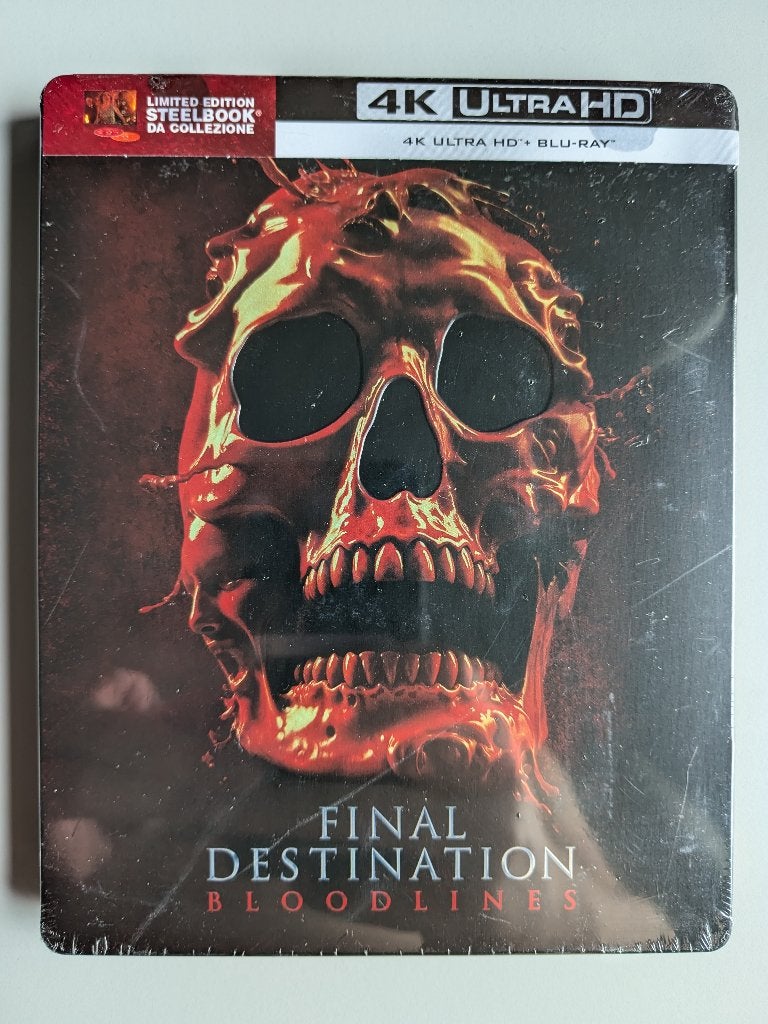 Final Destination: Bloodlines 4K Blu-ray Steelbook NLO 4K394, Cd's en Dvd's, Ophalen of Verzenden, Nieuw in verpakking, Horror
