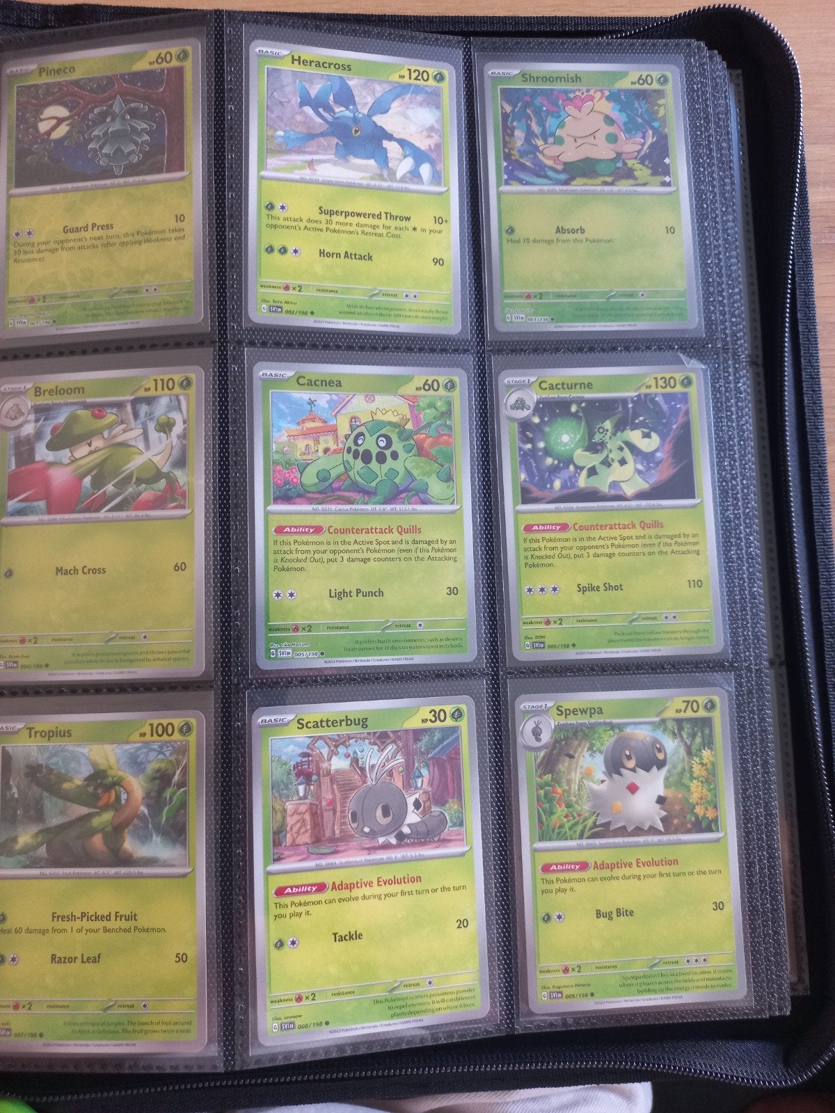 scarlet violet base set ( 80% compleet), Ophalen of Verzenden, Gebruikt, Meerdere kaarten, Foil