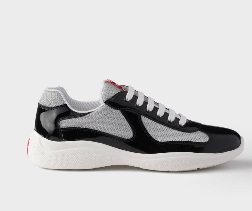 Prada Cups Maat 42, Ophalen of Verzenden, Zo goed als nieuw, Zwart, Sneakers of Gympen