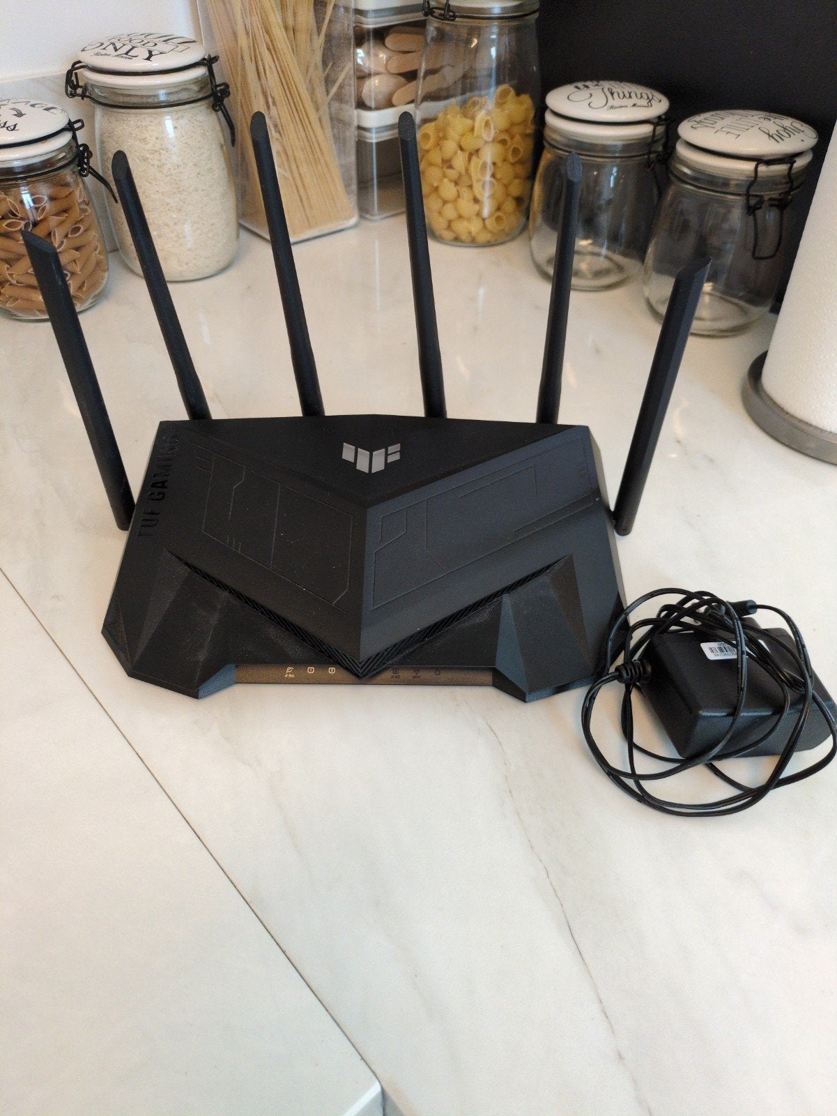 ASUS TUF Gaming AX6000 Dual Band WiFi 6 Router, Ophalen of Verzenden, Zo goed als nieuw, Router, ASUS