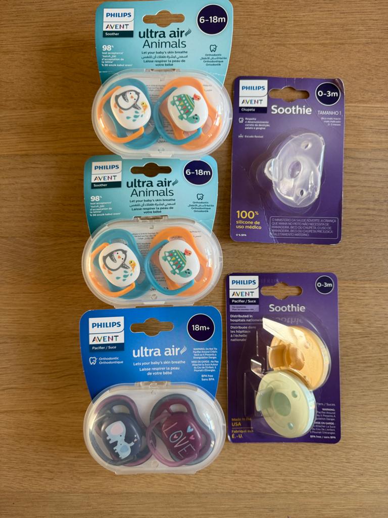 Philips Avent spenen - Ultra Air & Soothie (Nieuw), Ophalen of Verzenden, Nieuw