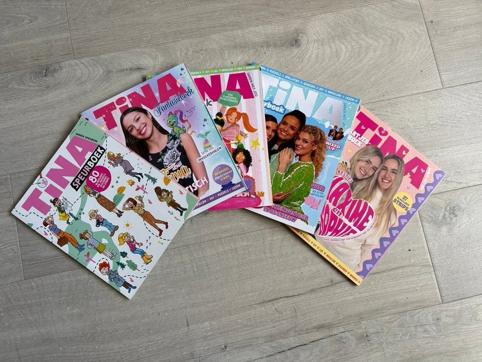 Diverse doeboeken van Tina - ongebruikt, Ophalen, Zo goed als nieuw, Damesbladen