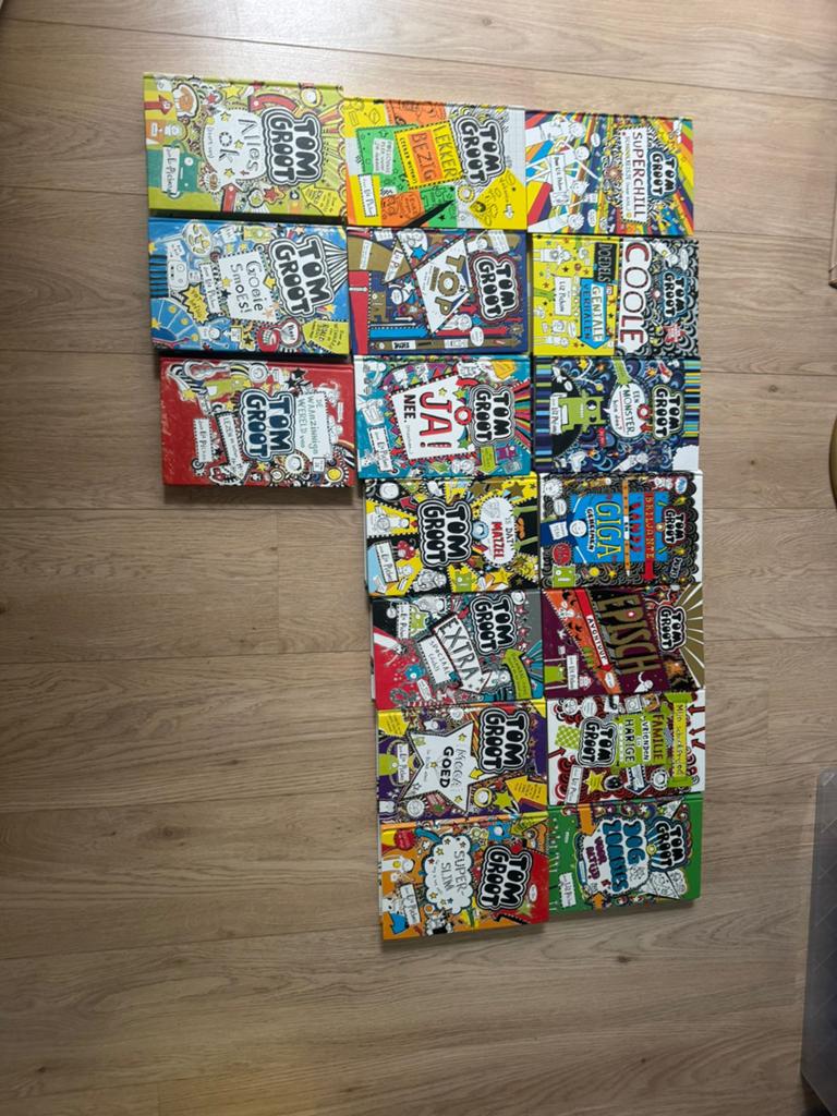 Tom groot serie deel 1 t/m 17, Boeken, Kinderboeken | Jeugd | onder 10 jaar, Ophalen of Verzenden, Zo goed als nieuw, Fictie algemeen
