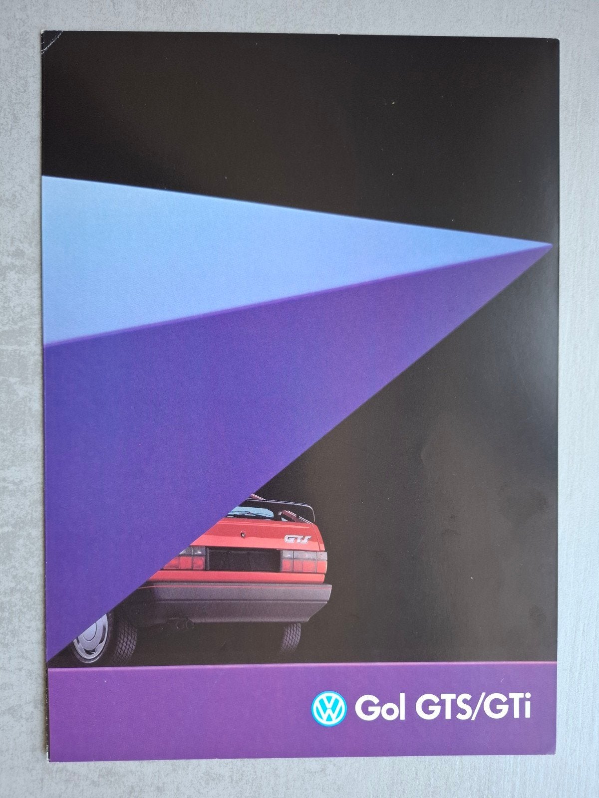 Braziliaanse Volkswagen Gol GTS / GTi folder, Ophalen of Verzenden, Zo goed als nieuw, Volkswagen