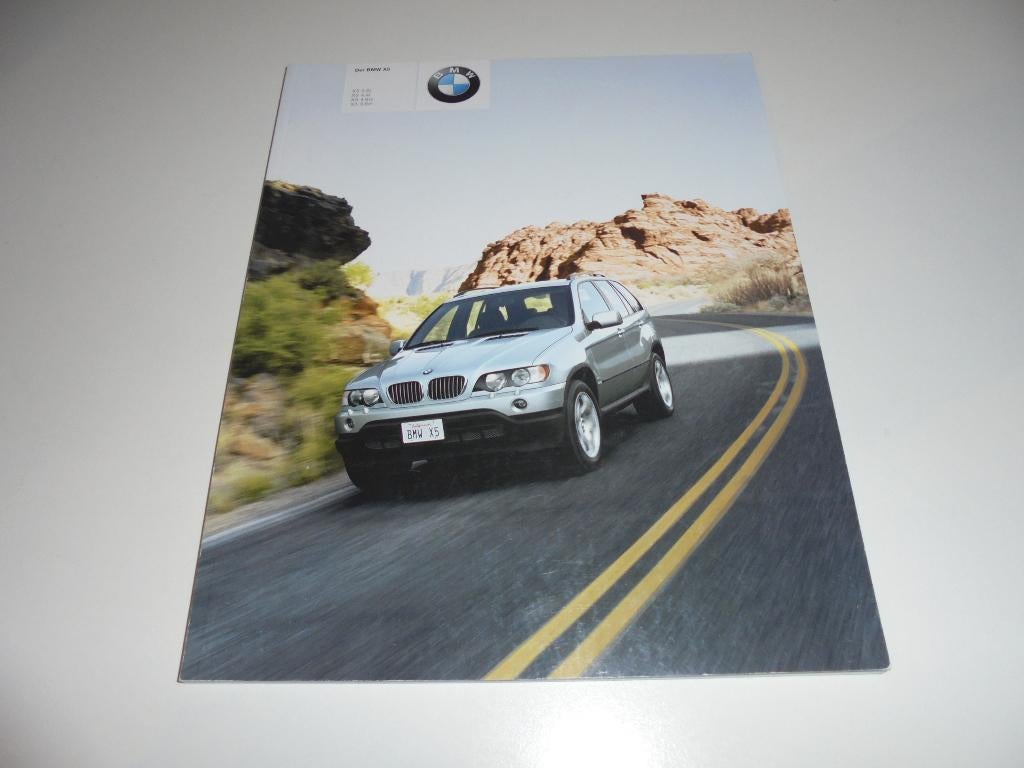 brochure BMW X5  2002, Ophalen of Verzenden, Nieuw, BMW