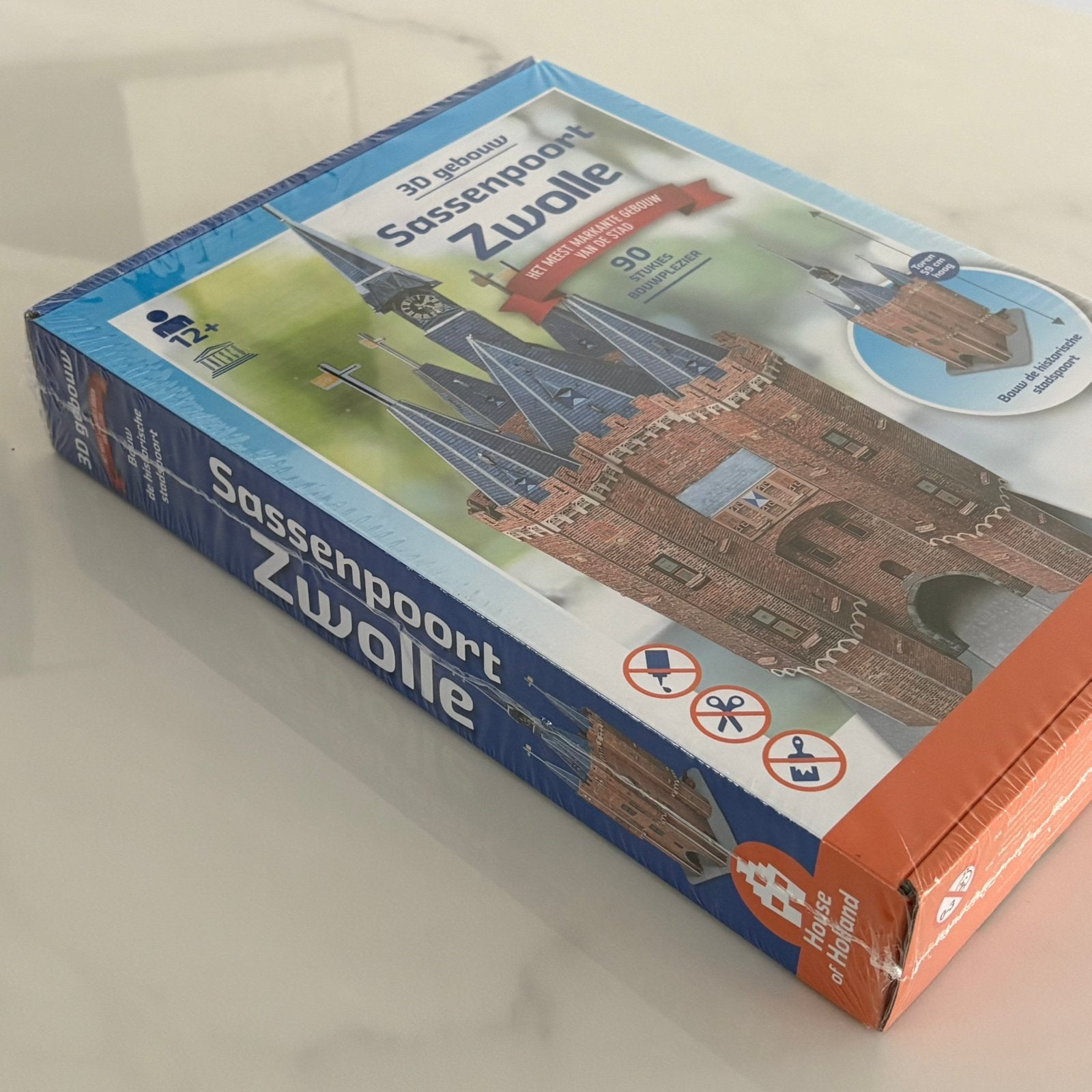 House of Holland | Zwolle Sassenpoort 3D-puzzel NIEUW, Ophalen of Verzenden, Nieuw, Rubik's of 3D-puzzel