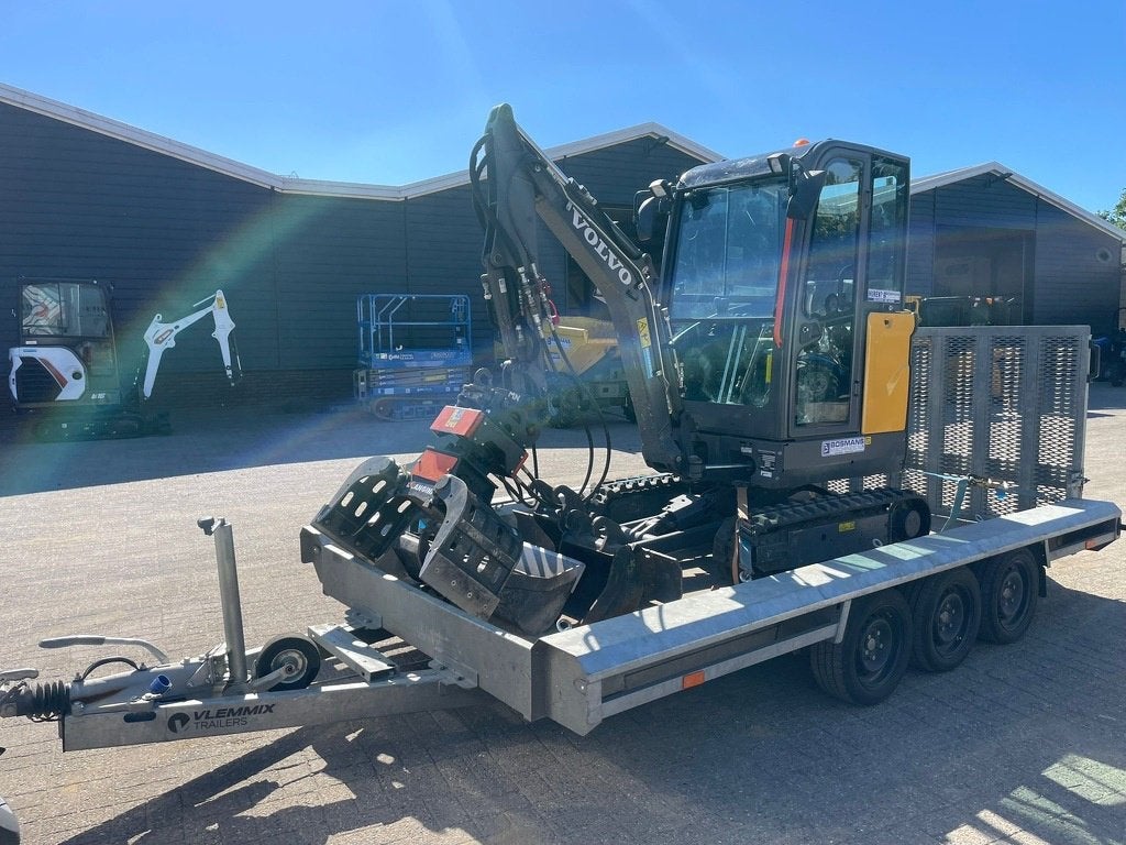 Volvo EC18E minigraver BJ 2023 sloop / sorteer functie, Zakelijke goederen, Machines en Bouw | Kranen en Graafmachines, Volvo Cons