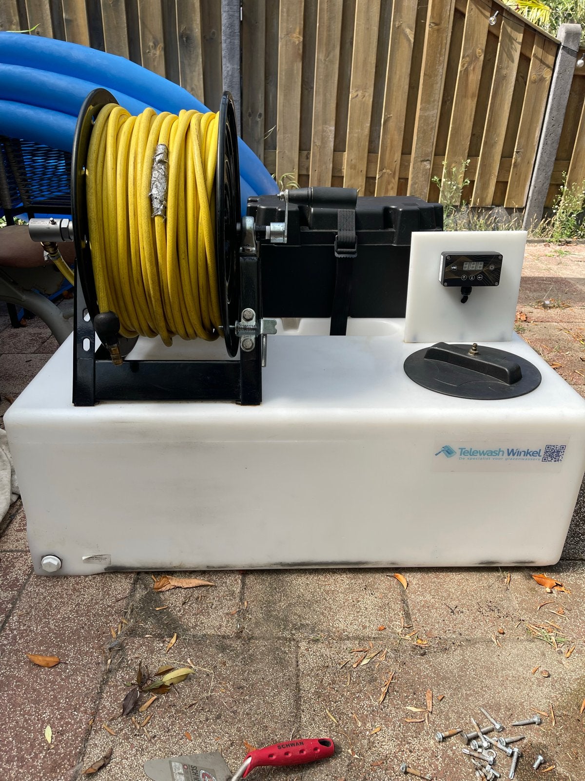 Telewash systeem eco 400 liter, Zakelijke goederen, Machines en Bouw | Overig, Ophalen