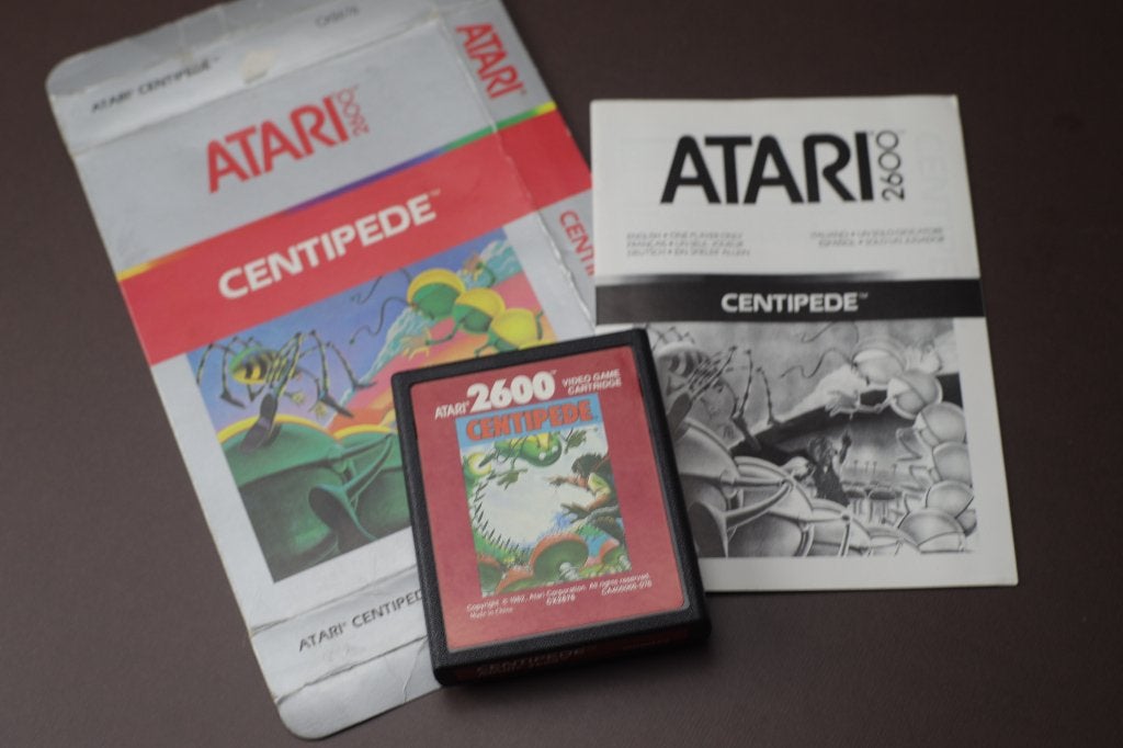 Centipede (1987)  - Game voor Atari 2600, Spelcomputers en Games, Games | Atari, Gebruikt, Atari 2600, Racen en Vliegen, 1 speler