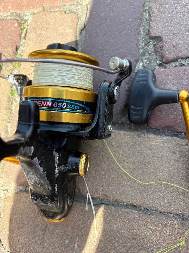 Penn zeevis molens, Watersport en Boten, Ophalen, Gebruikt, Molen
