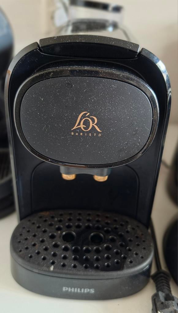 Lor barista piano noir cups, Ophalen, Koffiemachine