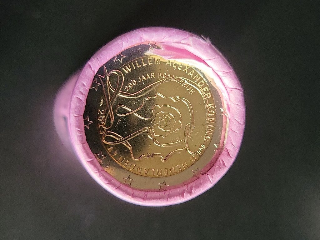 ROL 25x €2,- Nederland 2013 '200 jaar Koninkrijk' UNC, Ophalen of Verzenden, Overige landen, 2 euro