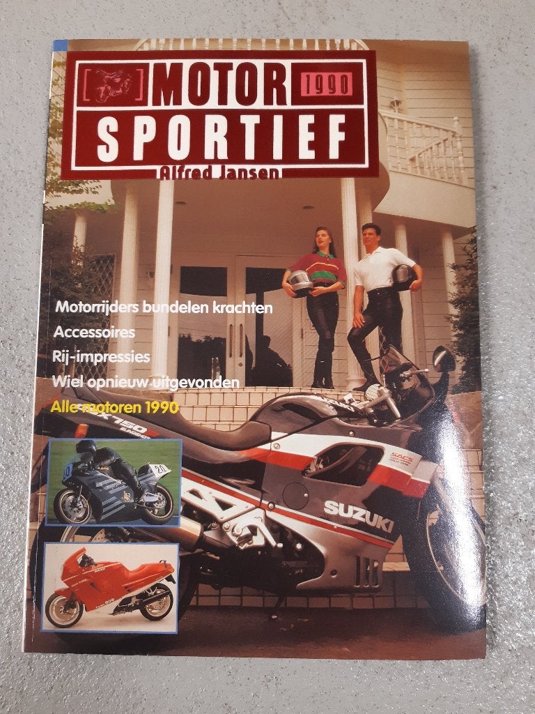 boek motor sportief 1990, Ophalen of Verzenden, Zo goed als nieuw, Algemeen